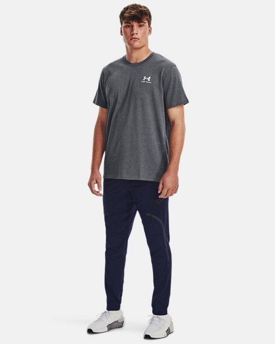Men's UA Unstoppable Cargo Pants in Blue image number 2